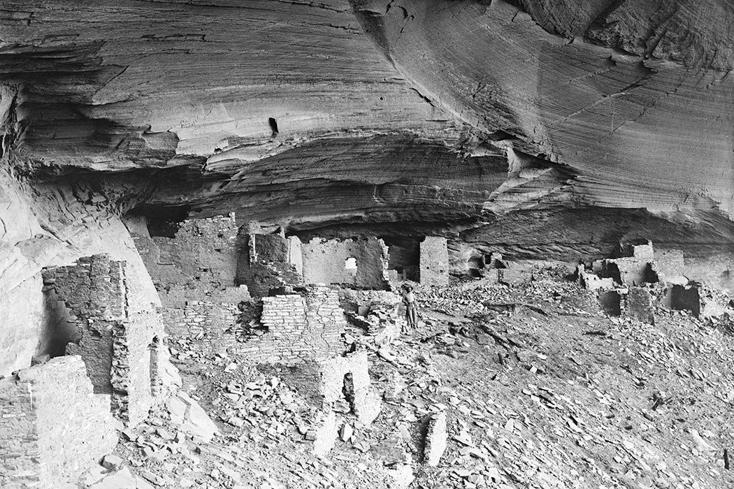 Eastern cave of Mummy Cave, Canyon de Chelly, Arizona