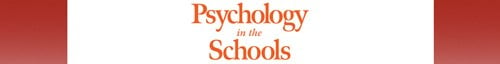 Psychology in the Schools