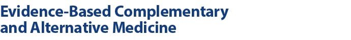 Evidence-Based Complementary and Alternative Medicine