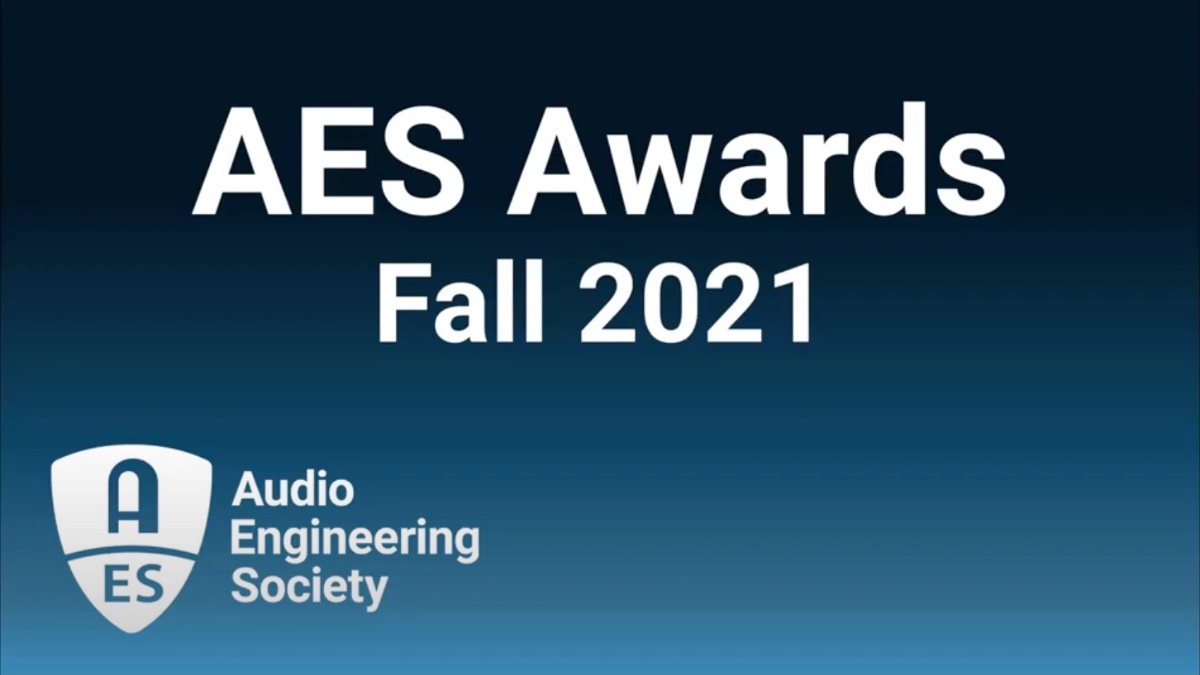 AES Recognizes Outstanding Service and Contributions to the Industry