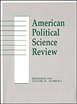 American Political Science Review