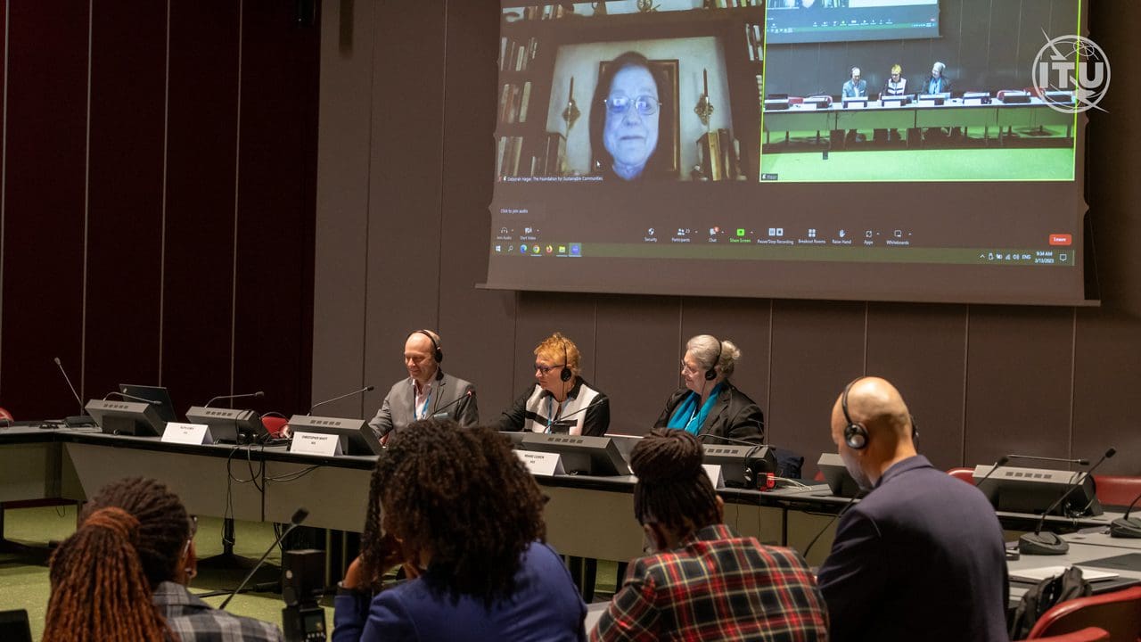 WSIS Forum 2023: Panel of "Supporting the Transition to a Stronger, Greener, and Sustainable Future through Standards and Best Practices"