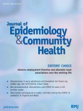 Journal of Epidemiology and Community Health: 76 (4)