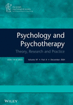 Psychology and Psychotherapy: Theory, Research and Practice