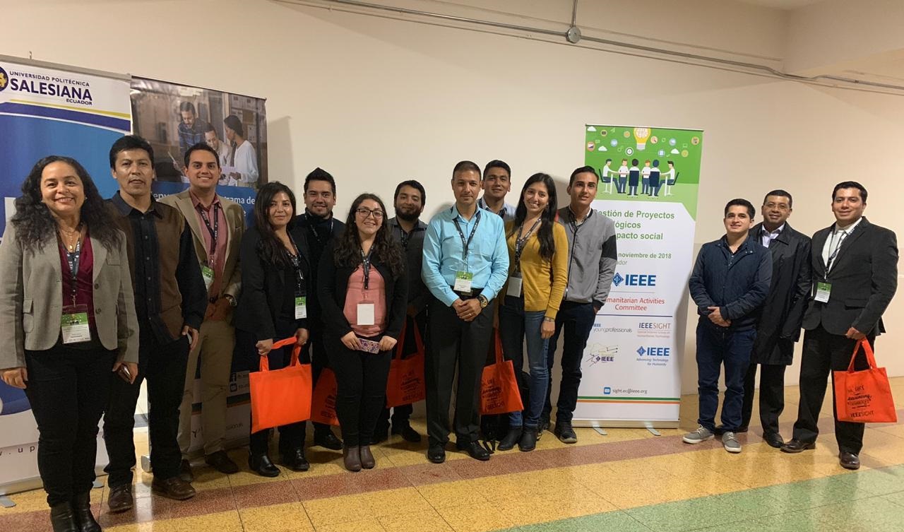 Read more about the article Workshop on Management of Technological Projects with Social Impact by Young Professionals Ecuador