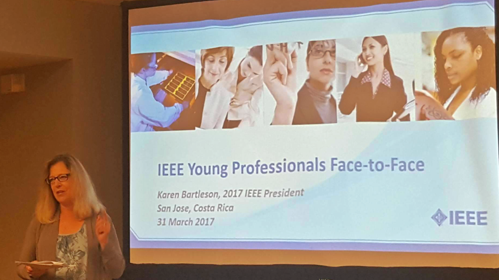 Read more about the article IEEE President Karen Bartleson Opens IEEE Young Professional Meeting with powerful statement