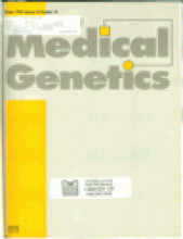 Journal of Medical Genetics: 35 (10)