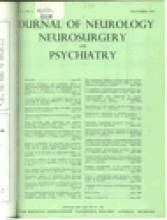 Journal of Neurology, Neurosurgery & Psychiatry: 36 (6)