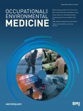Occupational and Environmental Medicine: 79 (5)