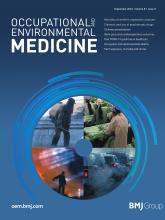 Occupational and Environmental Medicine: 81 (9)