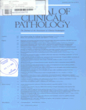 Journal of Clinical Pathology: 46 (8)