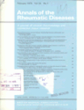 Annals of the Rheumatic Diseases: 34 (1)