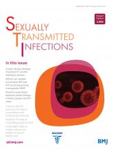 Sexually Transmitted Infections: 96 (6)