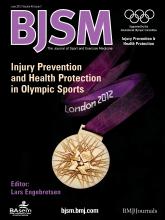 British Journal of Sports Medicine: 46 (7)