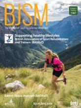British Journal of Sports Medicine: 53 (14)