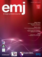 Emergency Medicine Journal: 34 (10)