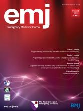 Emergency Medicine Journal: 38 (3)