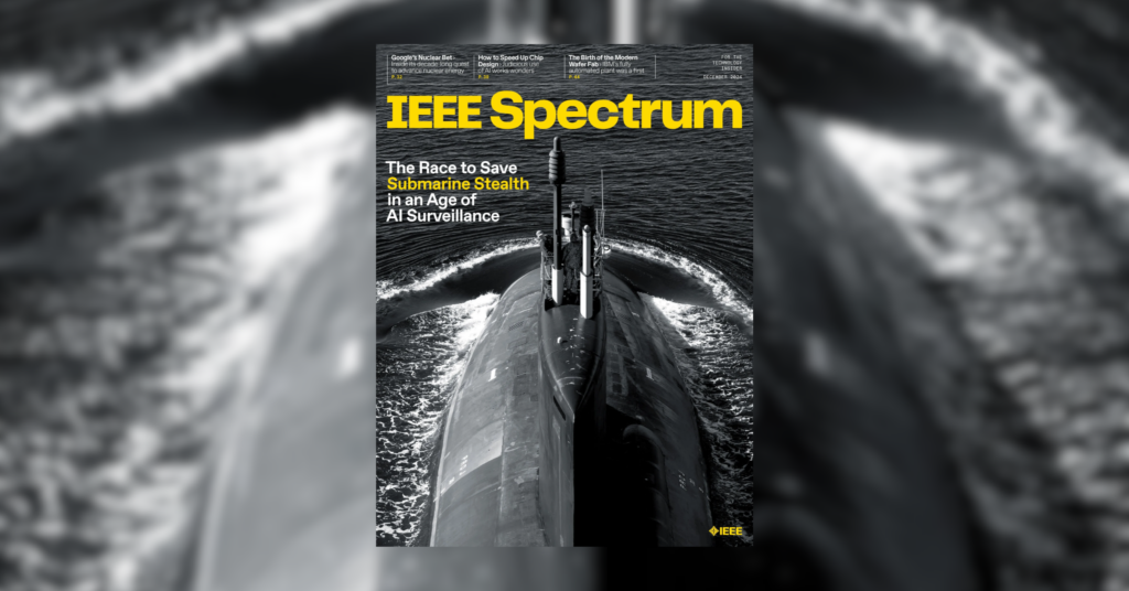 December 2024: <i>IEEE Spectrum</i> Magazine