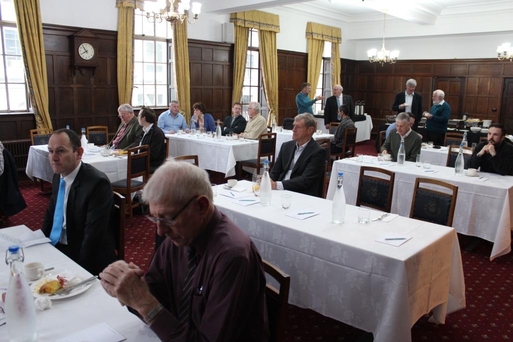 Some  breakfast meeting participants