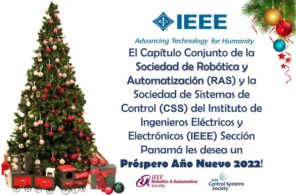 IEEE RAS&CSS: Felicitaciones de Nochebuena y Nuevo Año