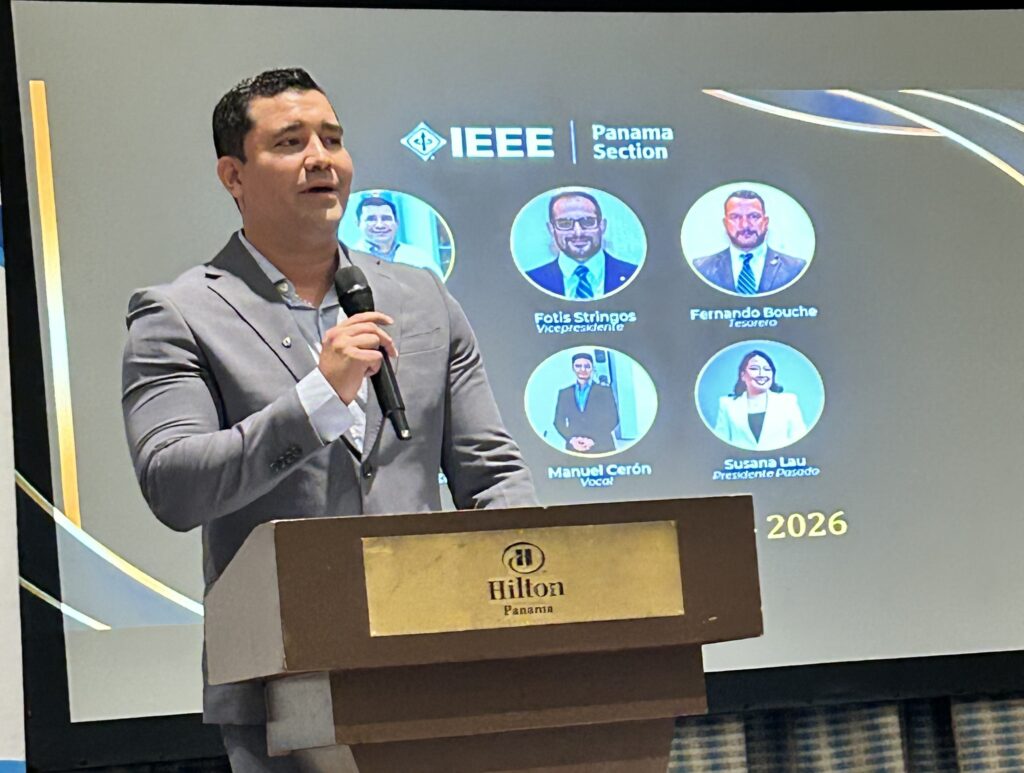 Mensaje del Dr. Ernesto Ibarra presidente de IEEE Sección Panamá