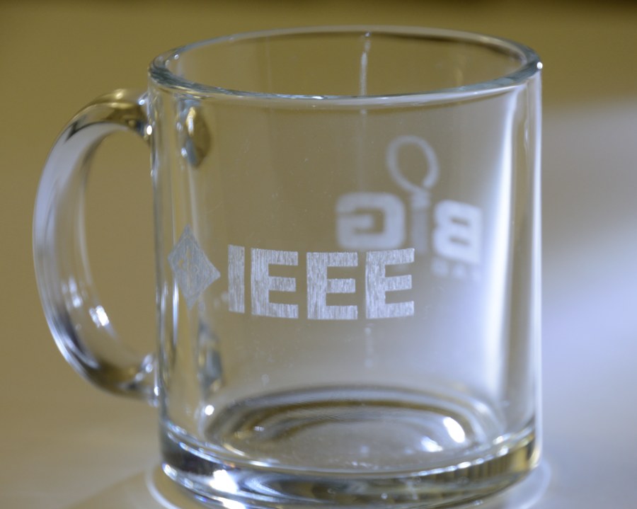 Mug Etched at Big Fab Lab