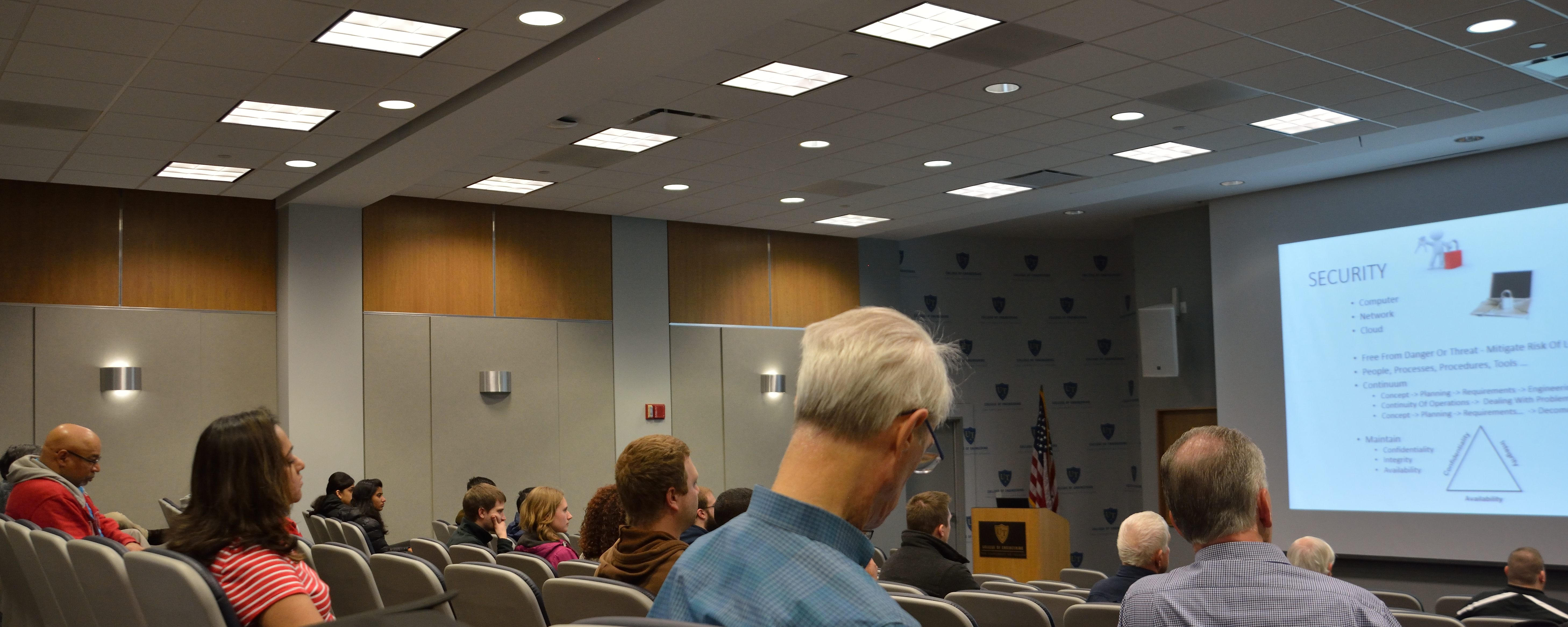 Attendees Listening to the Lecture