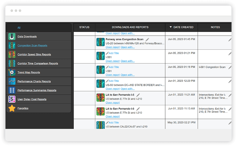 IEEE NTDAS Sample Screen: Massive Data Downloader